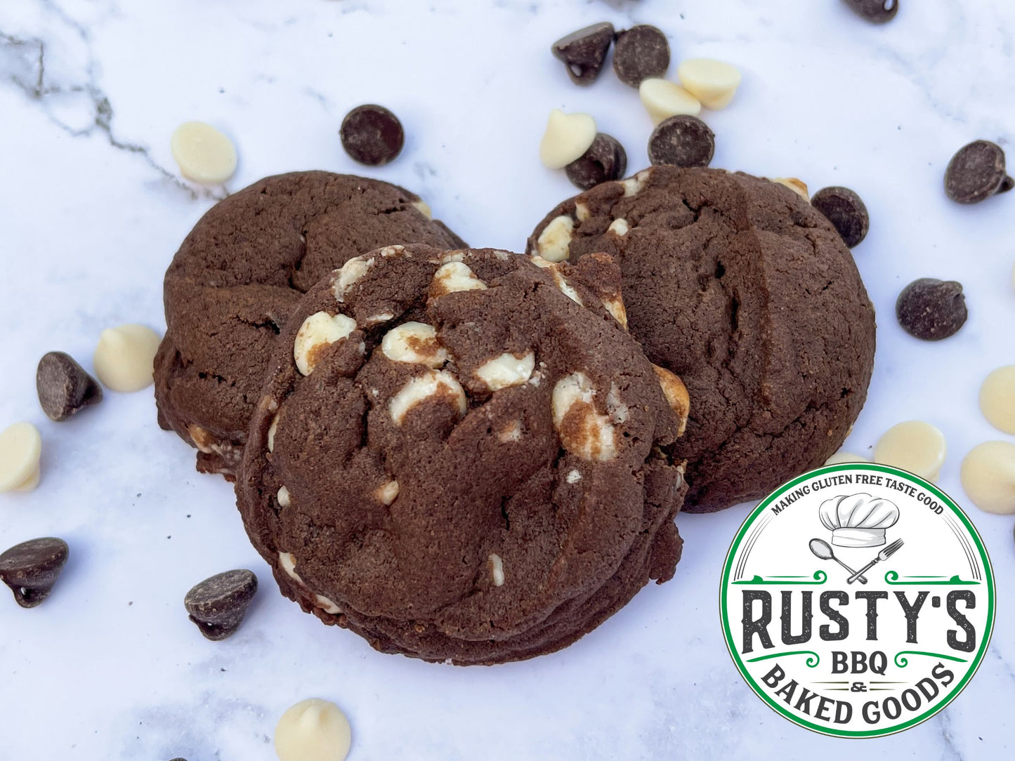 Triple Chocolate Chip Cookie (Gluten Free)